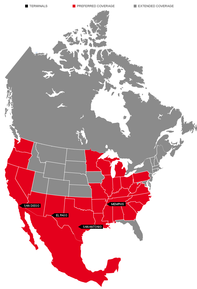 Russell Coverage Area